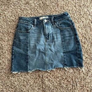 Pacing Denim Skirt